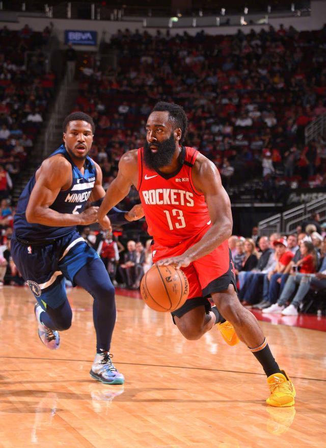 火箭主场擒下森林狼,哈登30分独中两元 火箭主场擒下森林狼,哈登30分独中两元